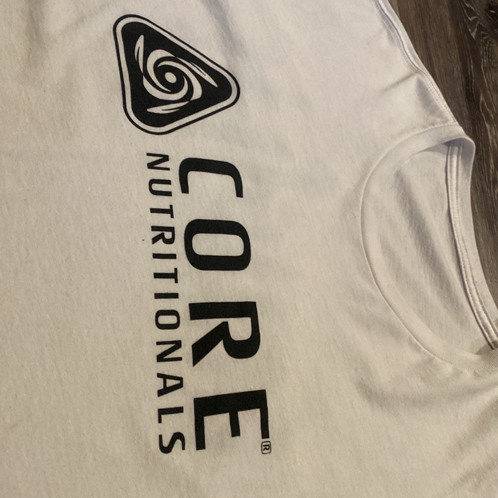 Core Nutritionals White Crush It Tee View 2